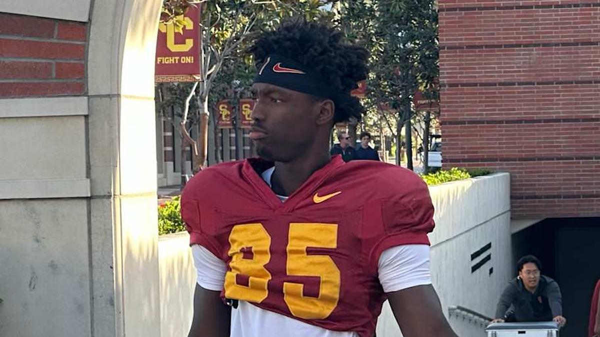  USC Trojans freshman receiver Tron Baker | USC Trojans on SI 