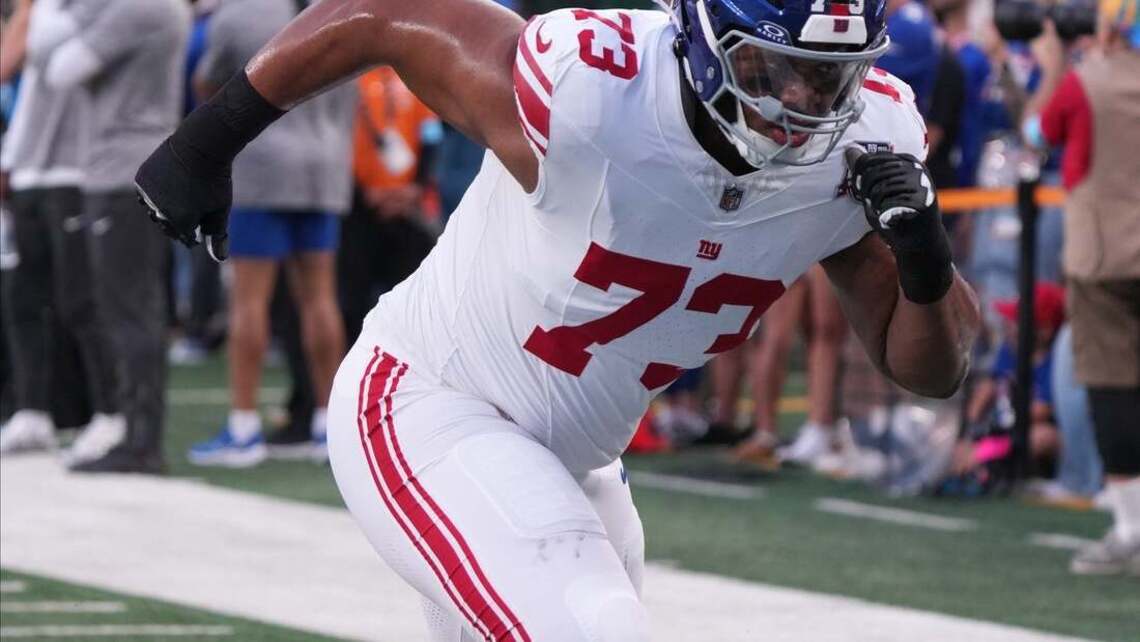 Reports: Giants release former No. 7 overall pick Evan Neal