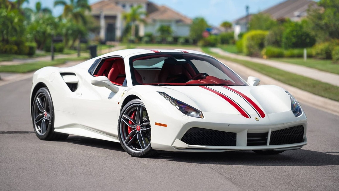 2018 Ferrari 488 Spider for Sale With 4,000 Miles 