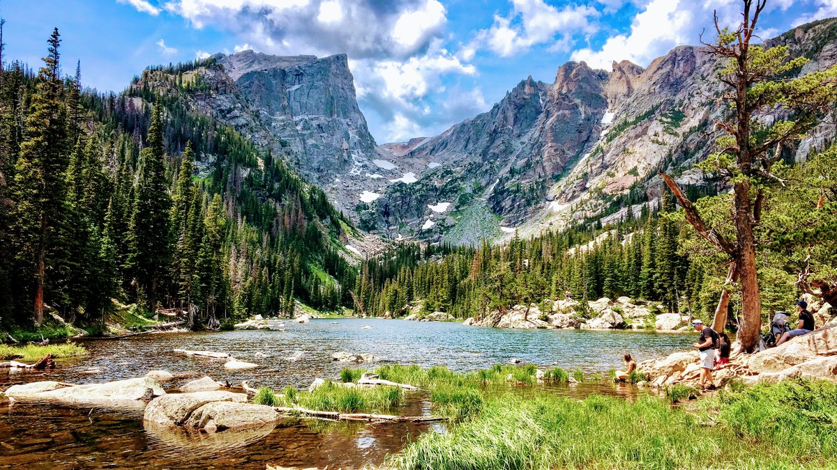  Undated file photo of Dream Lake, located in Colorado’s Rocky Mountain National Park. 