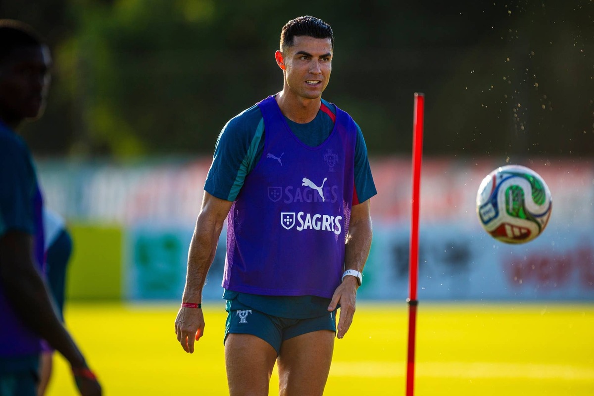 Cristiano Ronaldo of Portugal seen in action during the training session at Palm Beach Gardens USA TODAY Network via Reuters Connect