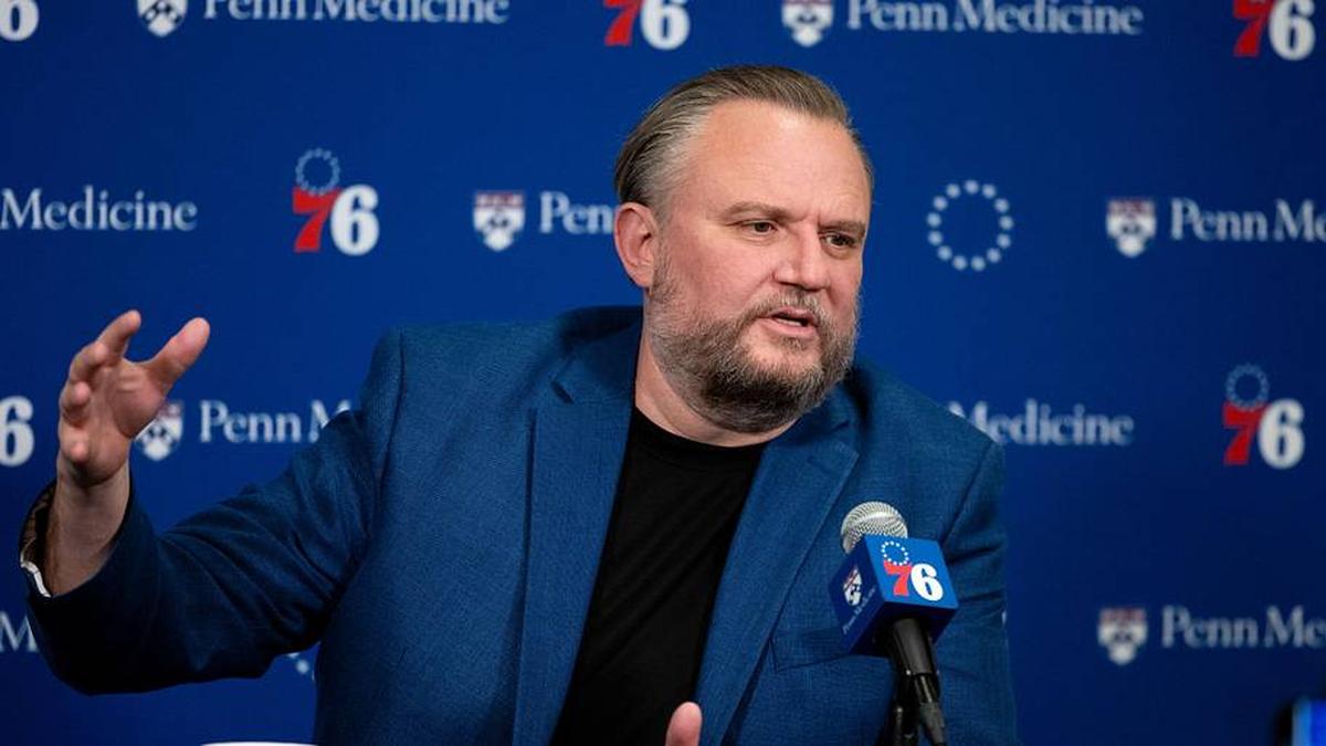  Ex-76ers president Daryl Morey's explanation for the Jared McCain trade has not aged well as the reserve guard has come up big for the Thunder against the Spurs. | Bill Streicher-Imagn Images 