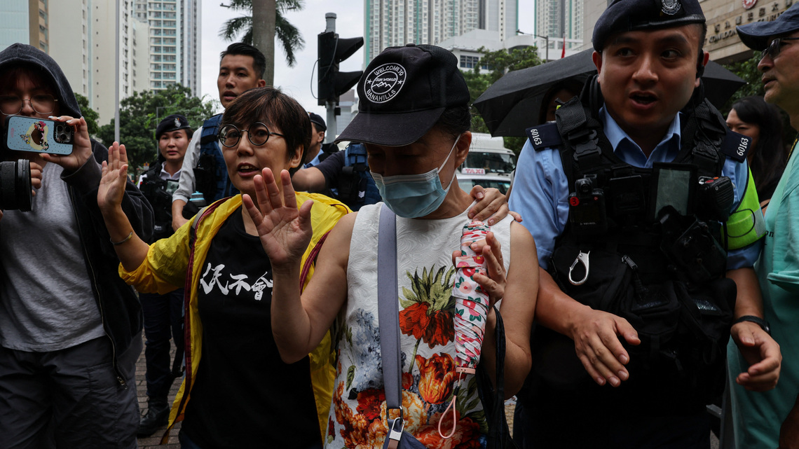 Hong Kong court convicts Tiananmen vigil group leaders of inciting subversion