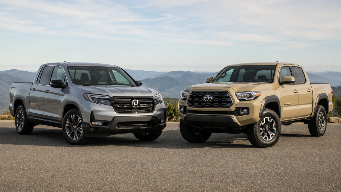 2021 Honda Ridgeline vs 2021 Toyota Tacoma: Which One Is More Reliable 