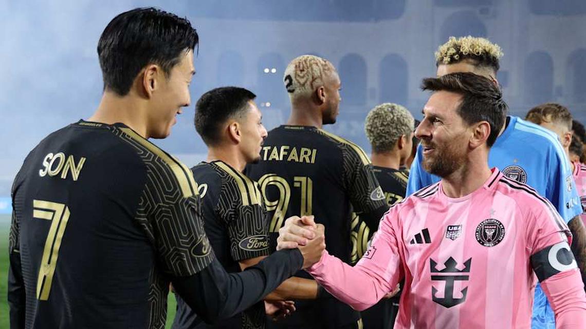  Son Heung-min's (left) LAFC has found success by evolving its ideals, instead of Lionel Messi's (right) and Inter Miami's forced vision. | Kevork Djansezian/Getty Images 