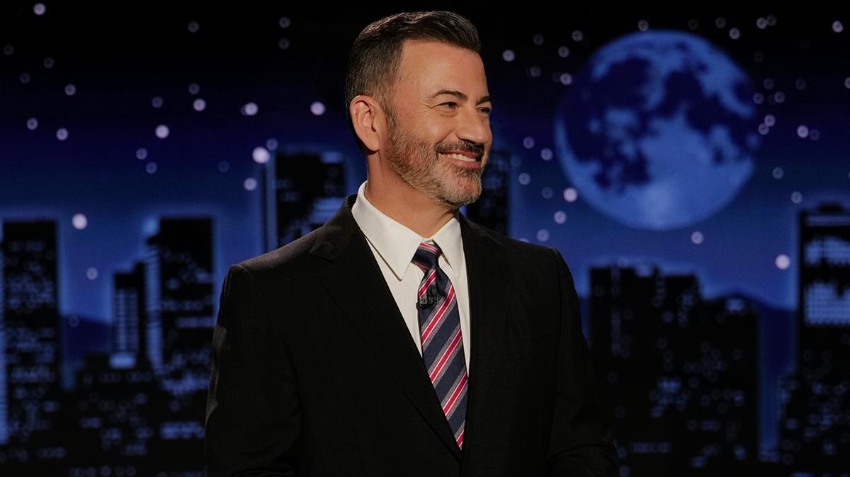 JIMMY KIMMEL LIVE!  "Jimmy Kimmel Live!" airs every weeknight at 11:35 p.m. ET and features a diverse lineup of guests that include celebrities, athletes, musical acts, comedians and human interest subjects, along with comedy bits and a house band. The guests for Tuesday, September 23 included Glen Powell ("Chad Powers"), and musical guest Sarah McLachlan. (Disney/Randy Holmes) 
JIMMY KIMMEL  (Photo by Randy Holmes/Disney via Getty Images)