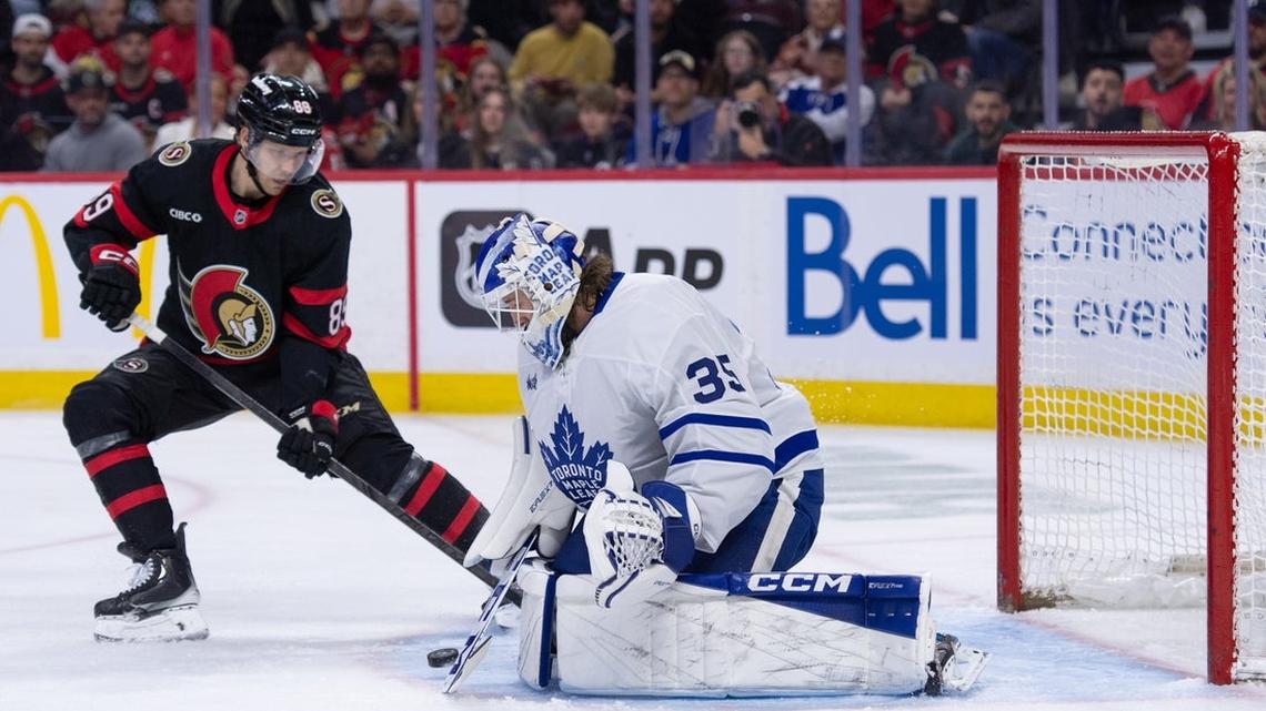 Power-play success propels playoff-bound Senators past Maple Leafs 