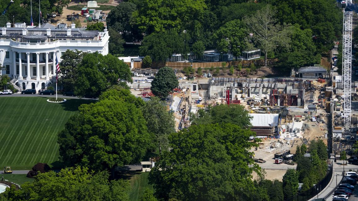 GOP Proposes $1 Billion in Immigration Bill for Trump's Ballroom Project 