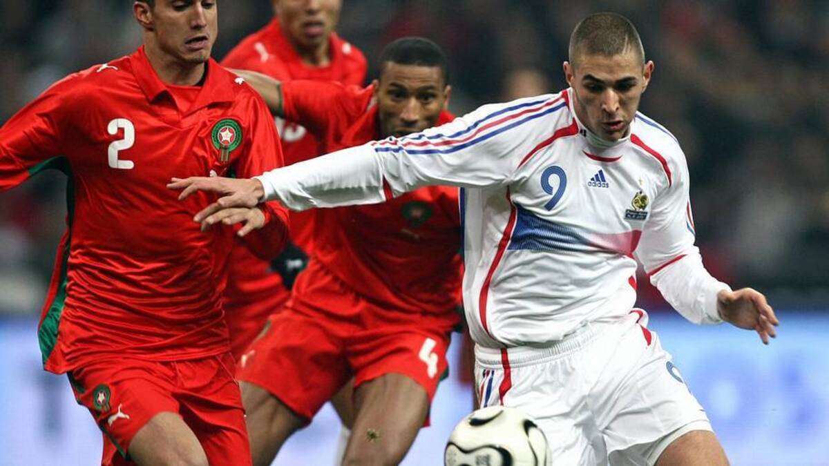  France and Morocco also met in 2007. | Franck Fife/AFP/Getty Images 