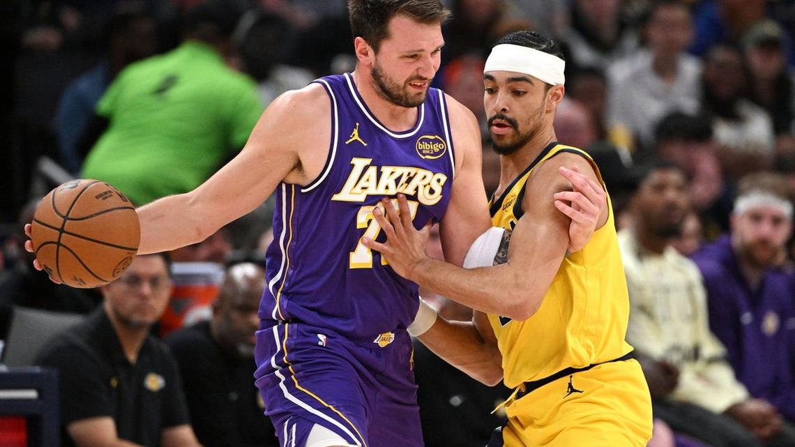 Luka Doncic, Lakers start fast, cruise past Pacers 