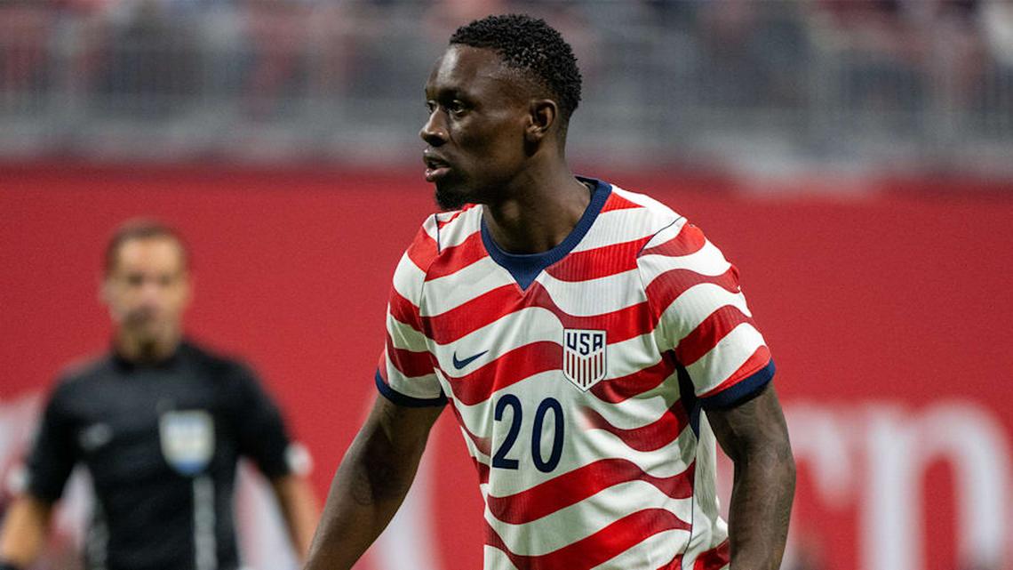  Folarin Balogun is the top striker option for the USMNT. | Shaun Clark/ISI Photos/ISI Photos/Getty Images 