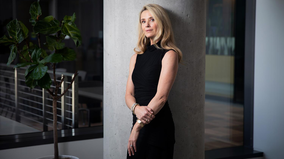 First Partner of California Jennifer Siebel Newsom is photographed in Sacramento on June 5, 2023. (Christina House/Los Angeles Times/TNS)