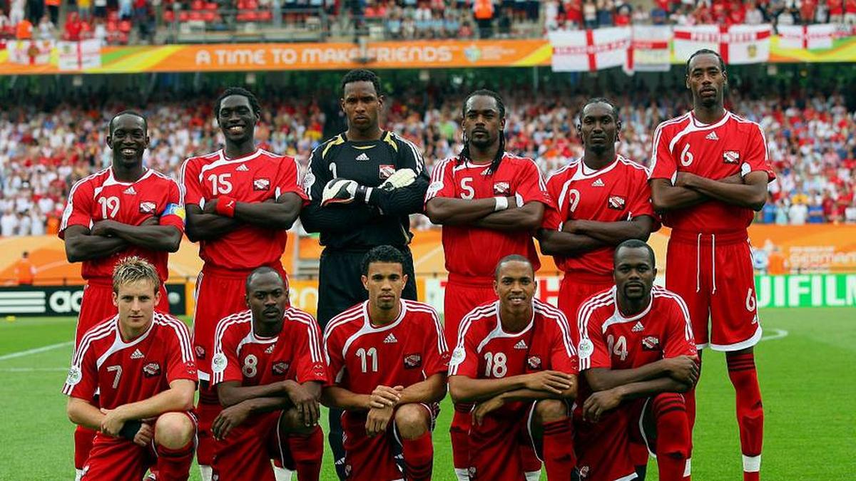  Lawrence was joined by former Wrexham teammate Edwards in the Trinidad and Tobago squad. | Richard Sellers/Sportsphoto/Allstar via Getty Images 