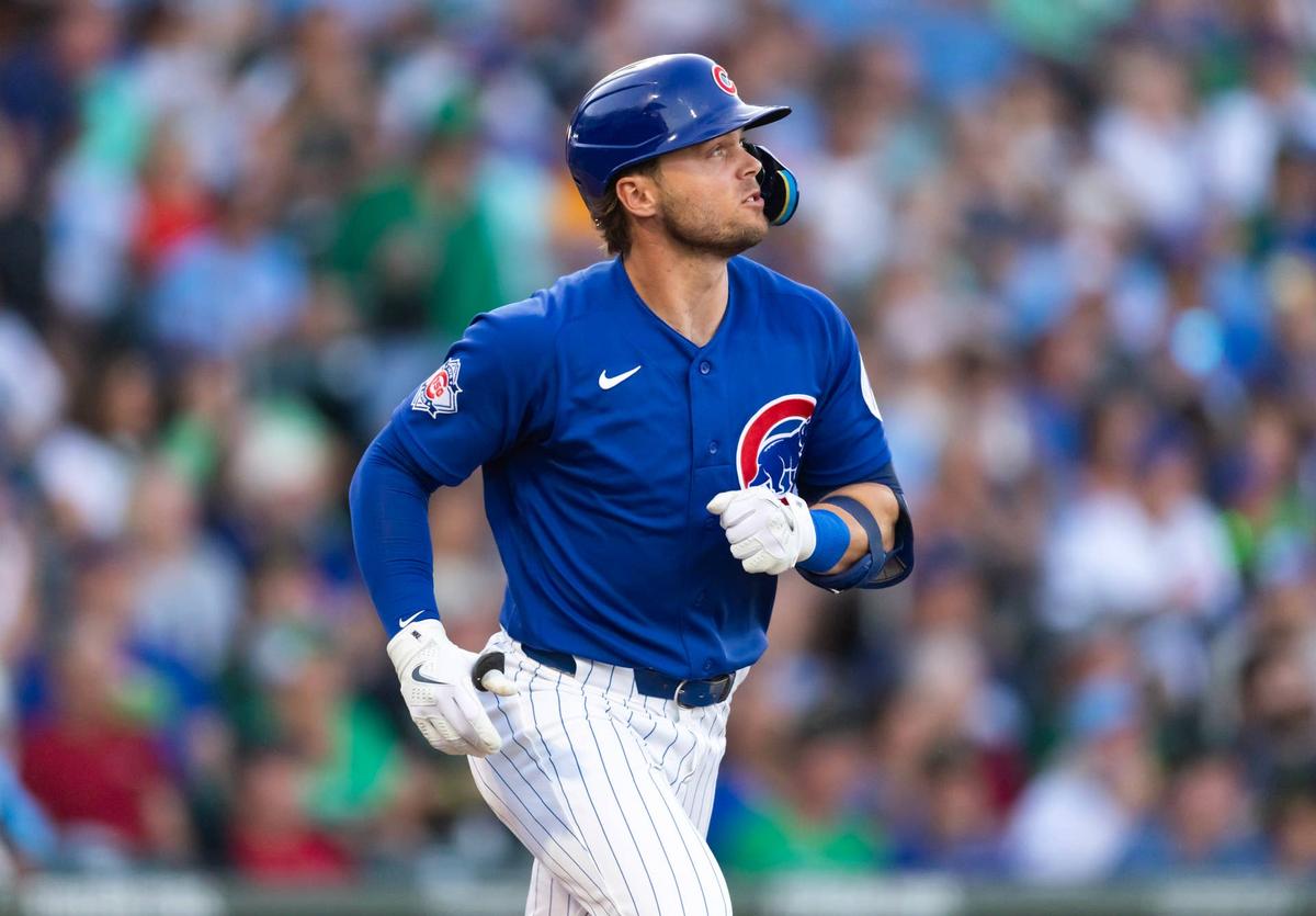  Chicago Cubs second baseman Nico Hoerner  © Mark J. Rebilas-Imagn Images