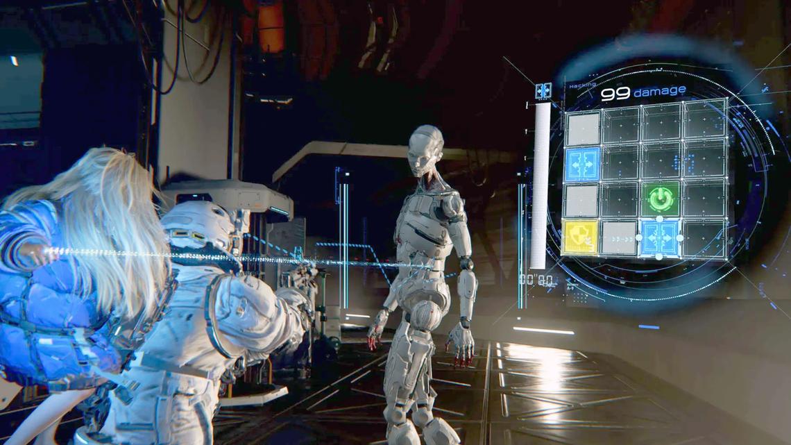 Review: With ‘Pragmata,' Capcom takes a moonshot at a new type of combat 