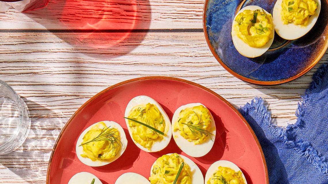 Paula Deen's Herbed Deviled Eggs Recipe Are The Perfect Handheld Treat 