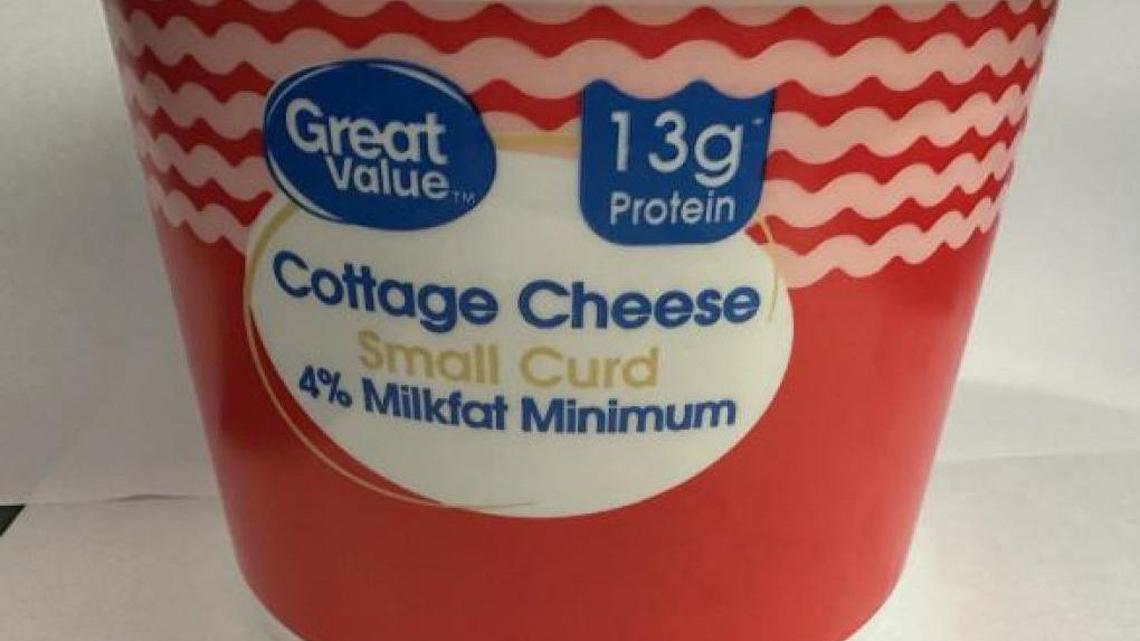 Great Value cottage cheese sold by Walmart recalled 