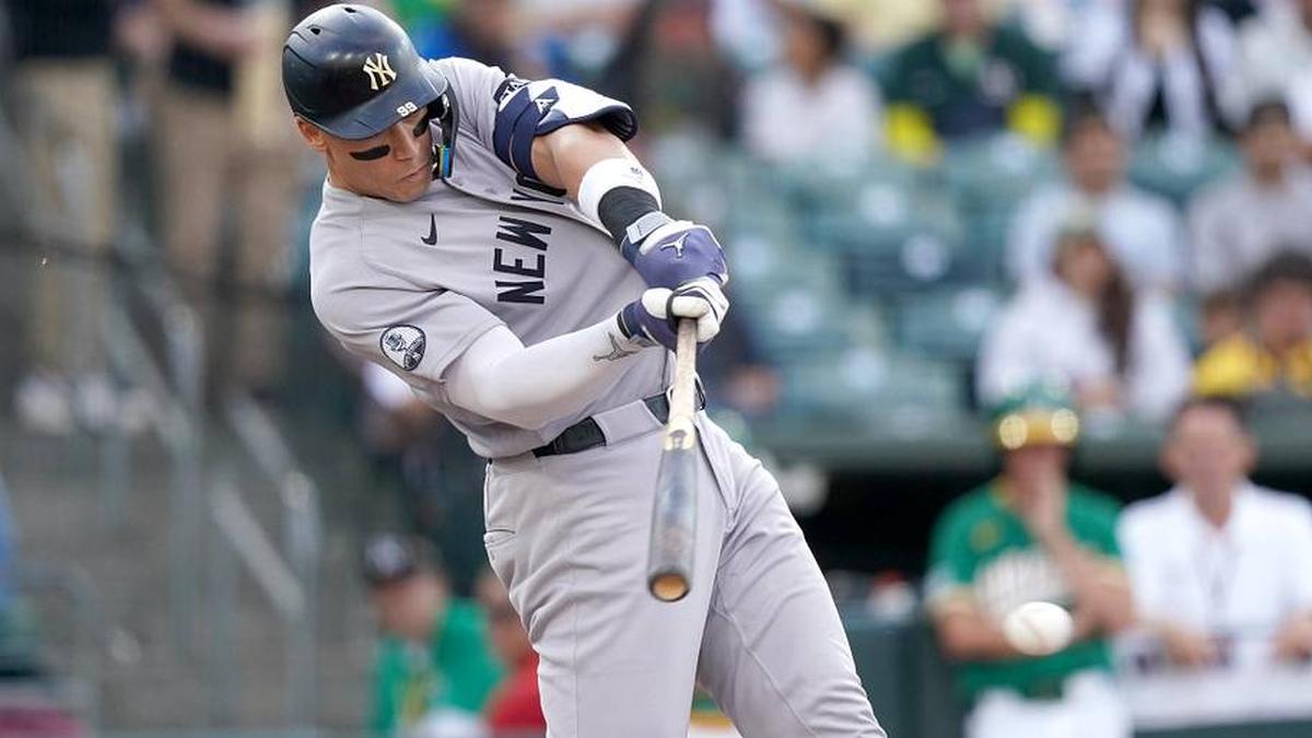 Aaron Judge might not be hitting up to his standards, but the Yankees' slugger is still more effective (and a better leader) than the average MLB player. | Cary Edmondson-Imagn Images 