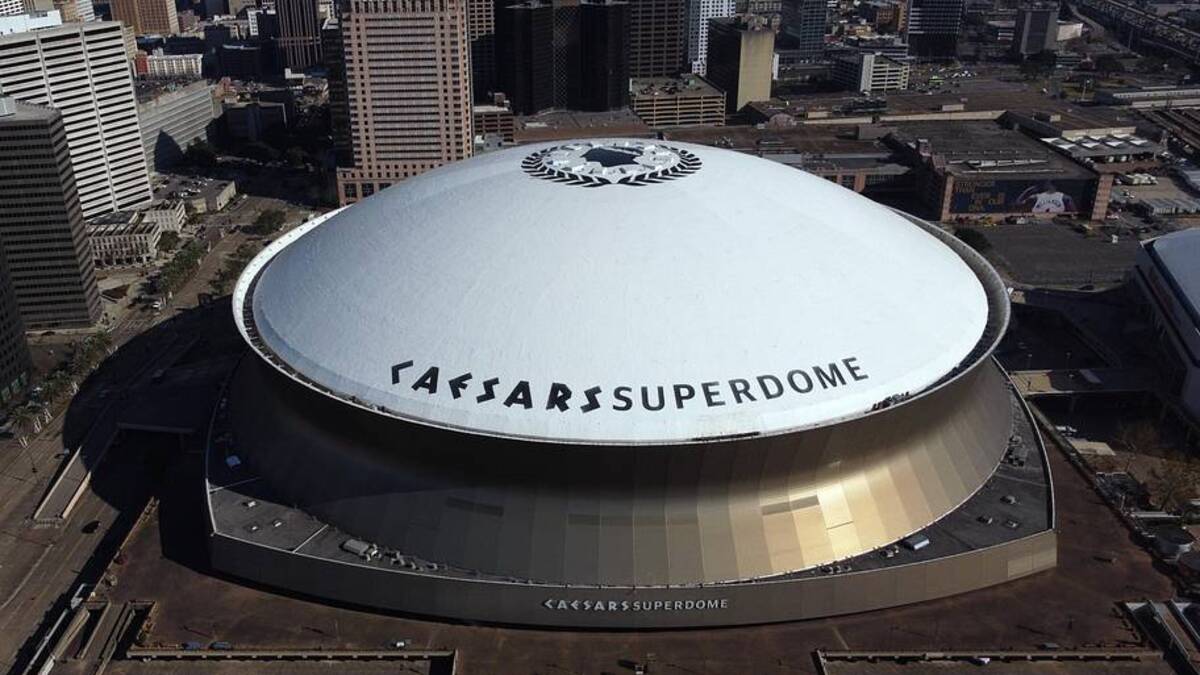  The Superdome is the longtime home of the Saints. | Stephen Lew-Imagn Images 