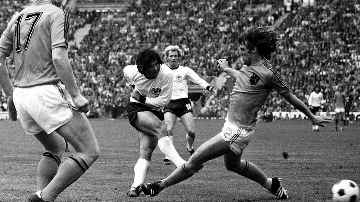  Gerd Muller won it for Germany in 1974. | Getty 
