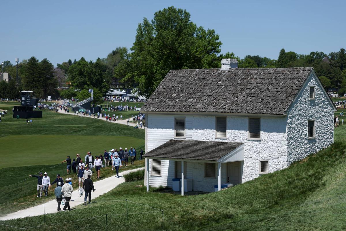  PGA Championship Practice Round at Aronimink Golf Club on Tuesday, May 12, 2026, in Newtown Square, Pennsylvania. (Photo by Maddie Meyer/PGA of America)
