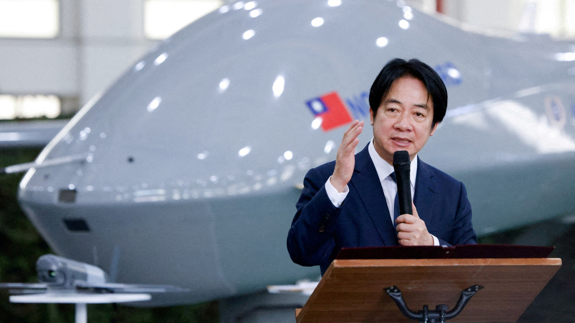 Taiwan president to say boosting its defences is not 'provocation'