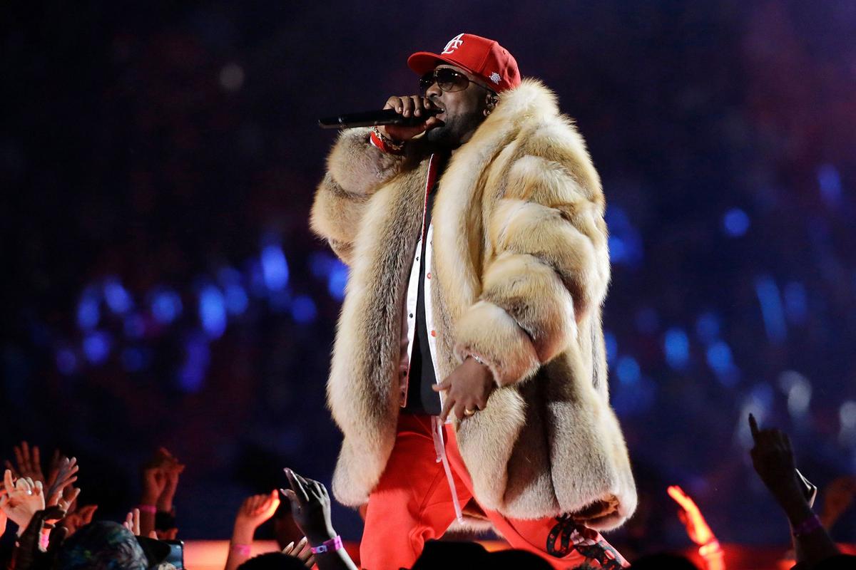 Big Boi, photographed during the Super Bowl LIV halftime show in 2019, will perform in Chapel Hill as part of the Hip-Hop South Festival.