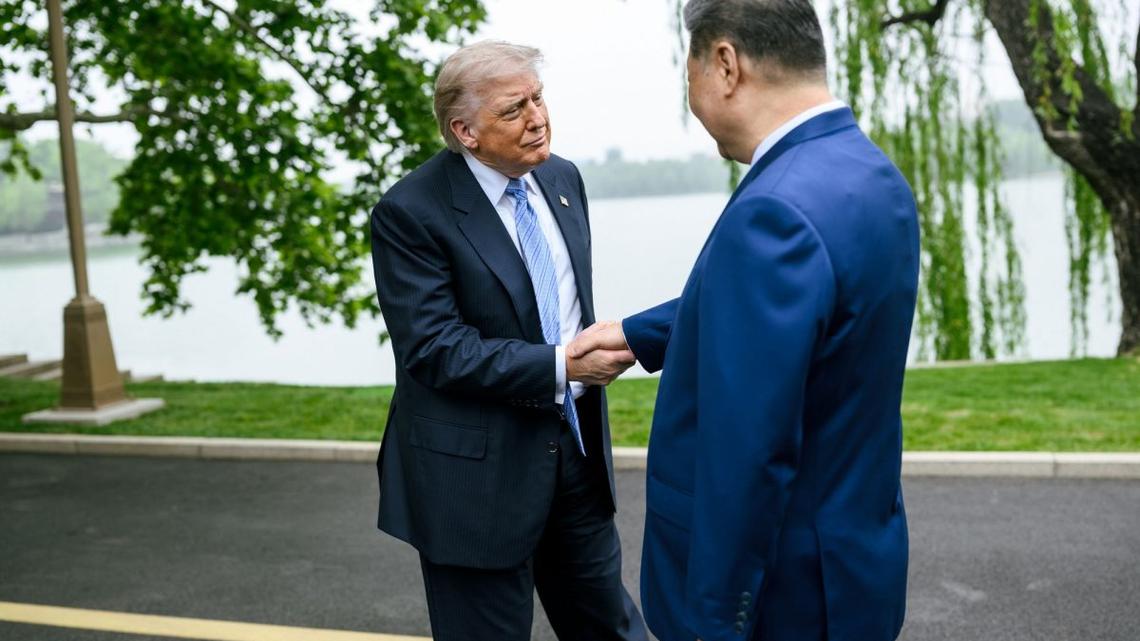 Xi criticizes Japan ‘remilitarization' during Trump summit in Beijing 