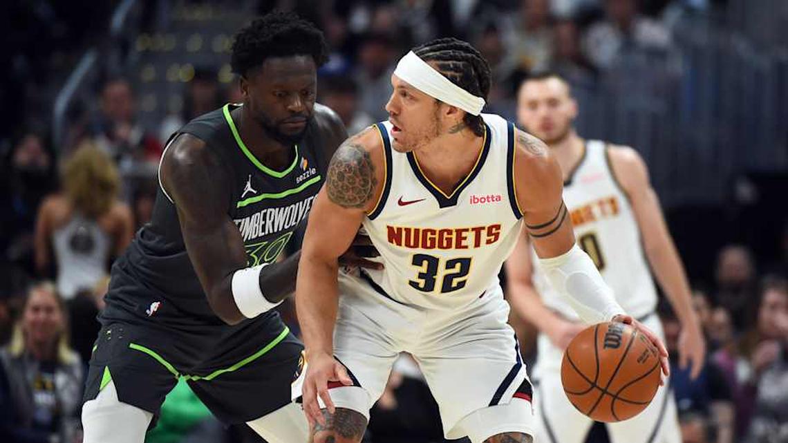  Randle will need to step up if the Wolves want to upset the Nuggets. | Christopher Hanewinckel-Imagn Images 