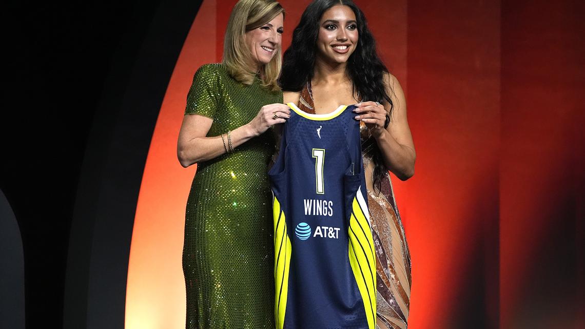 UConn star Azzi Fudd picked No. 1 in WNBA draft, reunites with Paige Bueckers on Wings 