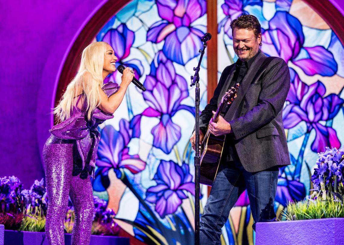 3. Have Fun Together Gwen is Blake's "best friend," he told Access Hollywood last year, musing, "Maybe that's the key - we literally have so much fun together, whether we're having a cup of coffee in the morning or watching a movie or performing in an arena somewhere." John Shearer/Getty Images for ACM