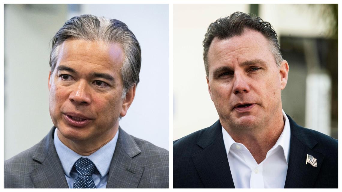 Bonta's battles with Trump define California attorney general race as GOP challenger tries to break through 