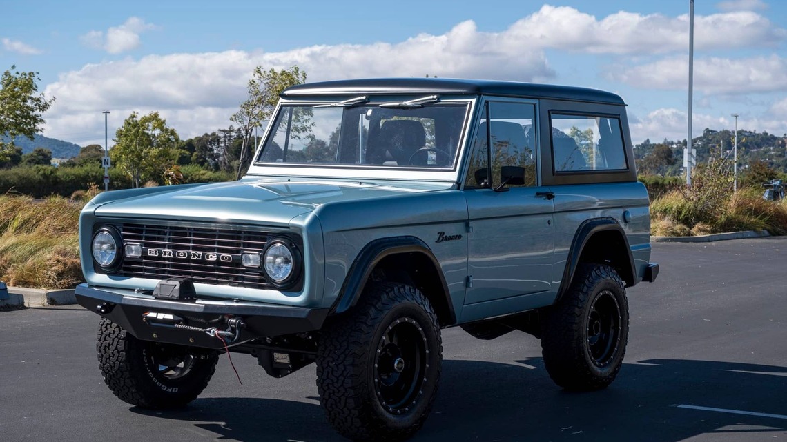1969 Ford Bronco for Sale With 900 Miles on the Build