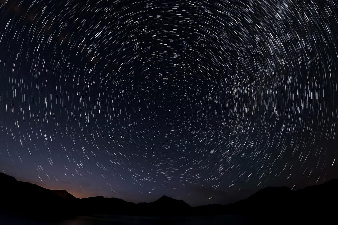 Meteors along the Milky Way en the sky on July 18, 2023, in Leon, Spain. The Perseids can be seen between the days of July 17 to Aug. 24 of each year. The most optimal day to see the Perseid meteor shower is Tuesday, Aug. 12, 2025.
