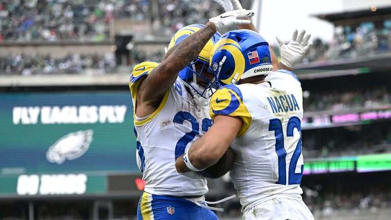 Kyren Williams, Rams run past Eagles 