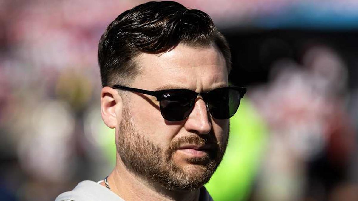  Feb 8, 2026; Santa Clara, CA, USA; Seattle Seahawks quarterbacks coach Andrew Janocko against the New England Patriots during Super Bowl LX at Levi's Stadium. Mandatory Credit: Mark J. Rebilas-Imagn Images | Mark J. Rebilas-Imagn Images 