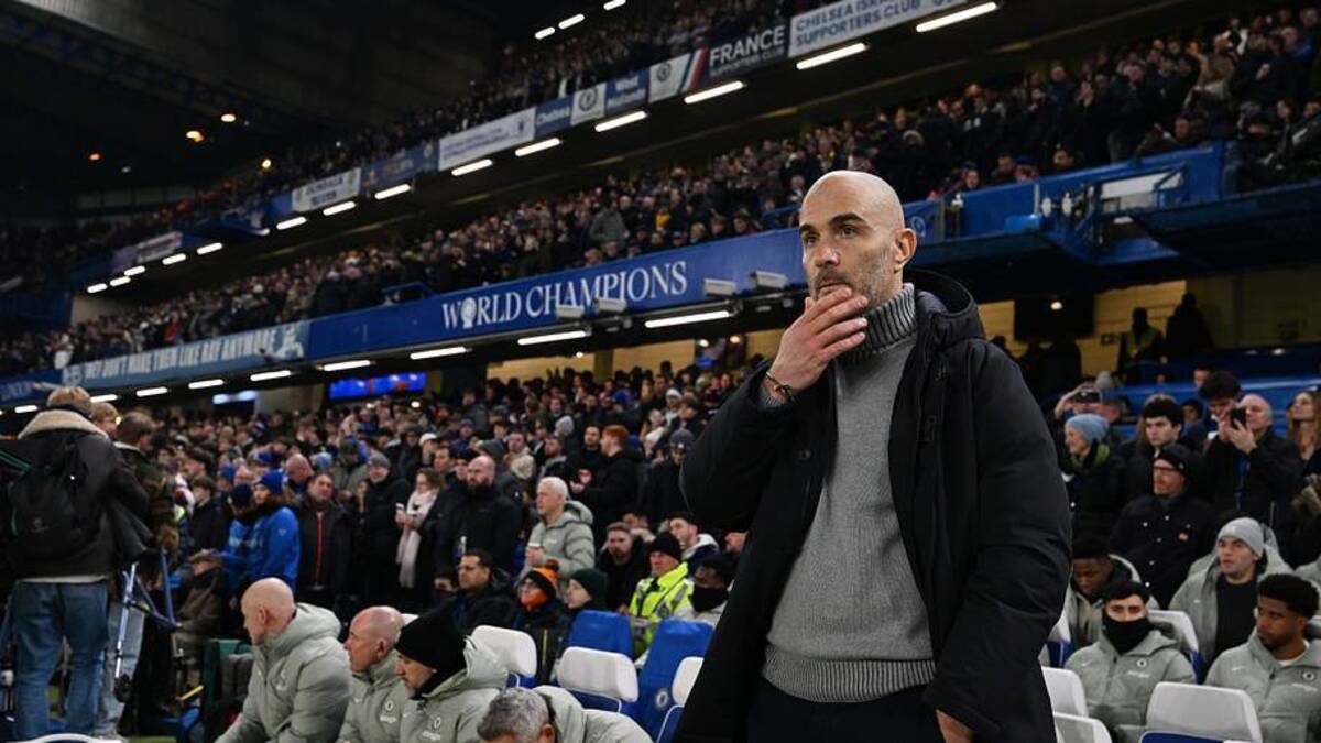  Maresca went public with his frustrations. | Darren Walsh/Chelsea FC/Getty Images 
