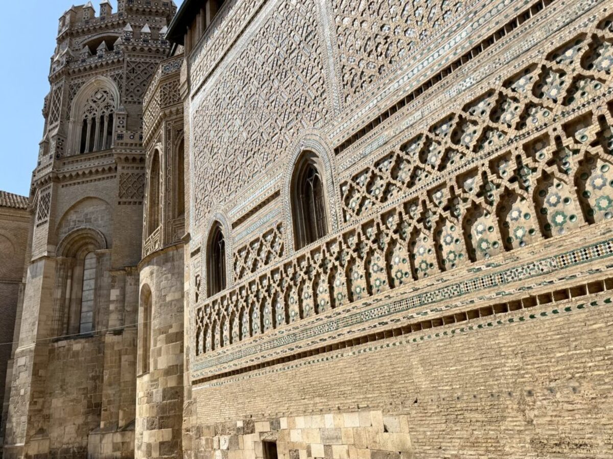  The intricate brickwork that exemplifies historic Mudéjar architecture. Photo credit: Cathy Bennett Kopf 