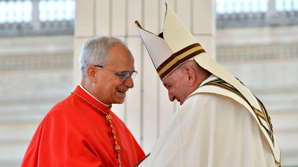 Pope Leo XIV and Pope Francis in 2023Vatican Media via Vatican Pool/Getty