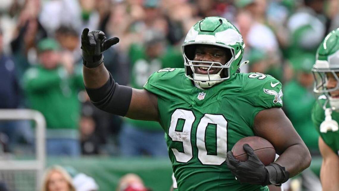 Eagles DT Jordan Davis: Breakout Star From Last Season Is No. 10