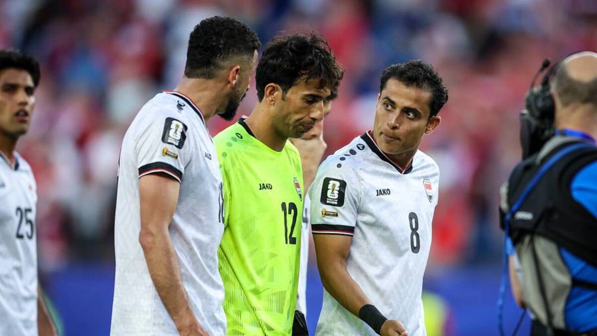  Iraq faces an uphill battle to qualify. | Ayman Aref/NurPhoto/Getty Images 