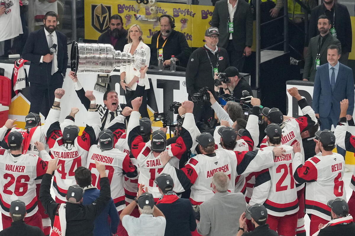  Historic 16-3 Carolina Hurricanes Shut Out Vegas To Win Stanley Cup 