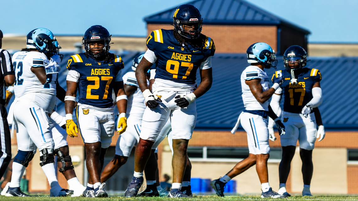North Carolina A&T upsets nationally ranked squad for first win 