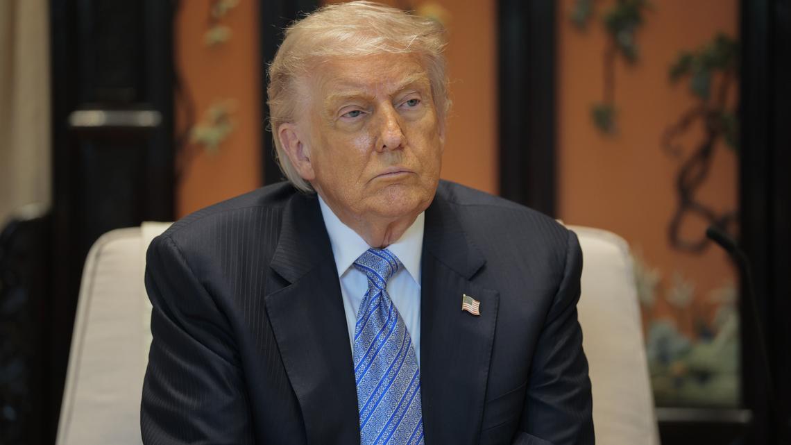 Trump Puts Stephen Colbert in a Dumpster in AI Video After 'Late Show' Axed 