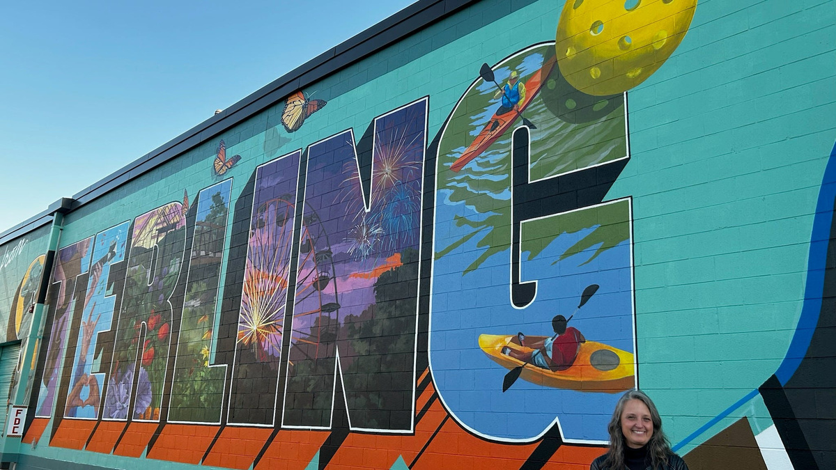 This Michigan city unveils new mural as part of public art. And it's big