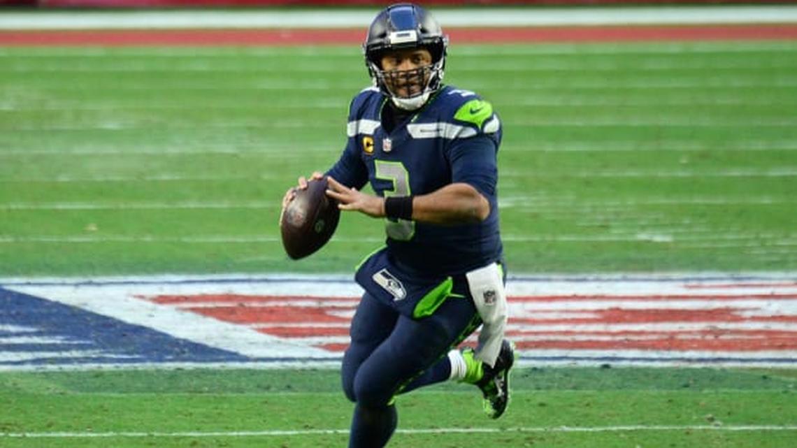 Seattle Seahawks quarterback Russell Wilson (3) will likely be among the Panthers’ trade targets this offseason.