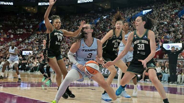 Marina Mabrey scores 30 as Tempo hold on to beat Liberty 
