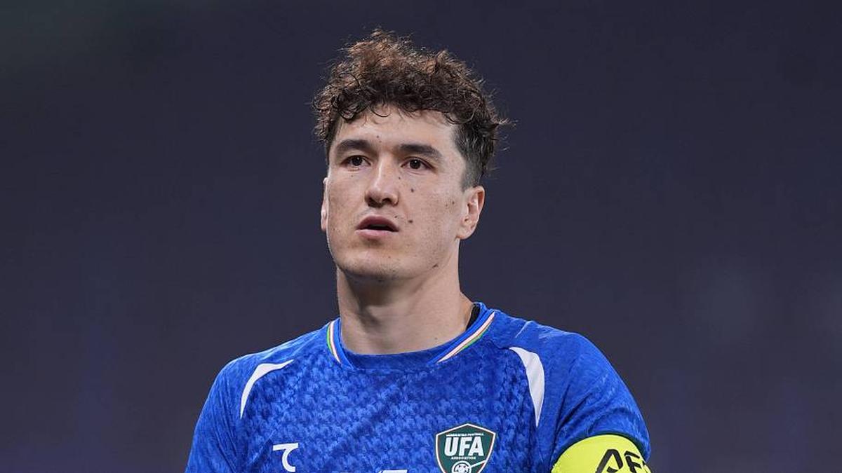  Shomurodov is Uzbekistan's captain. | IMAGO/Sebastien Frej 
