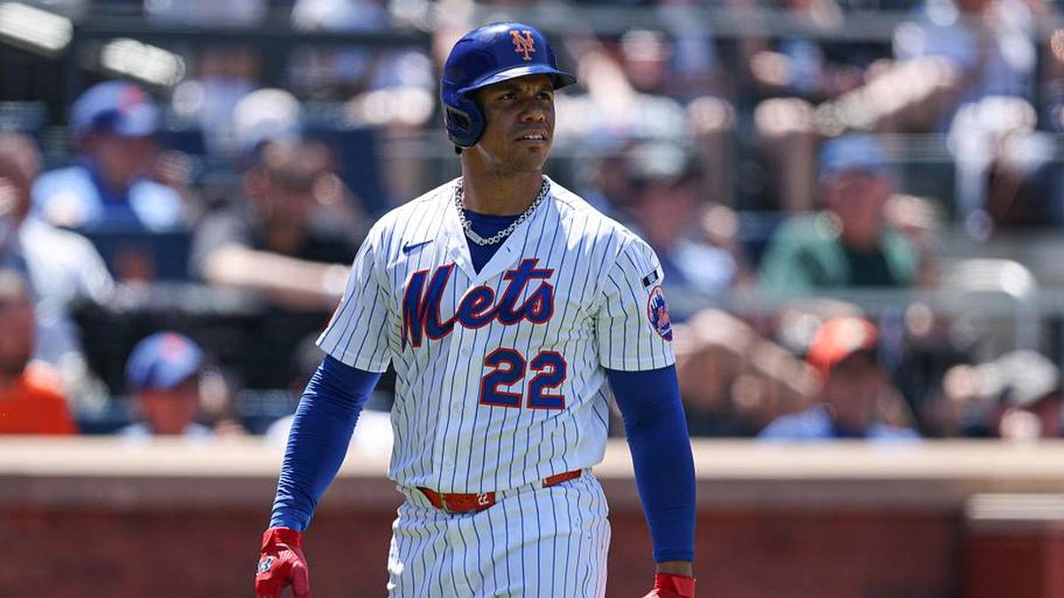  Mets left fielder Juan Soto is one of the best hitters in the game. | Vincent Carchietta-Imagn Images 