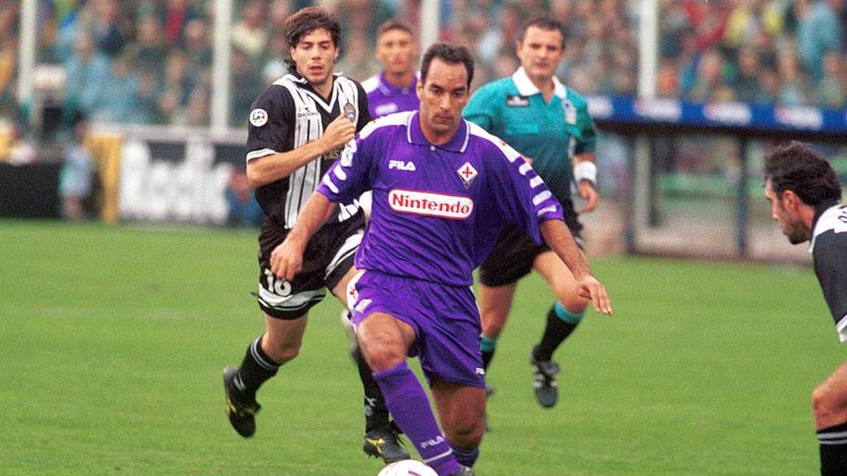  Edmundo played for Fiorentina at the time of the '98 World Cup. | AFP/IMAGO 